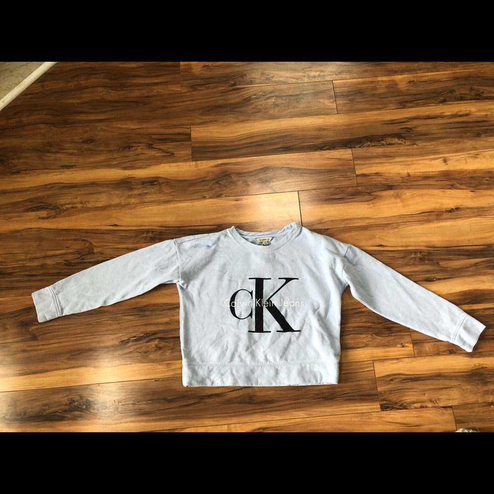 Calvin Klein Jeans crop sweatshirt - Picture 2 of 4